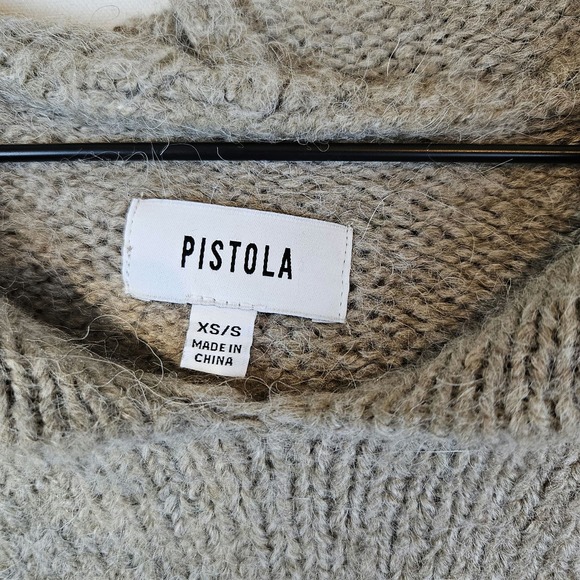 Pistola Women's Elena Sweater, taupe, size XS/S‎ - Picture 4 of 6